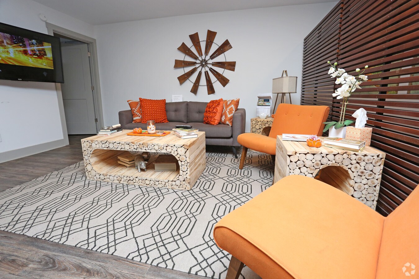 interior view at Barrel Oaks